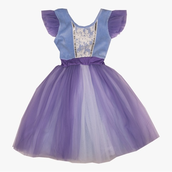 Rock Your Kid Disney Elsa Princess Party Dress - Disney Princess Dress girls 3 - Picture 8 of 8